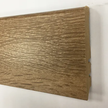 Plinthe MDF finition Chêne Noyer marron glacé - Accueil - Over Parquet