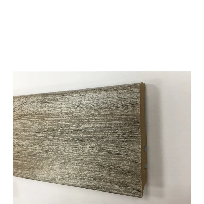Plinthe Mdf Finition Chêne Gris Titane Argent 80x15 (1040) - Accueil - Over Parquet