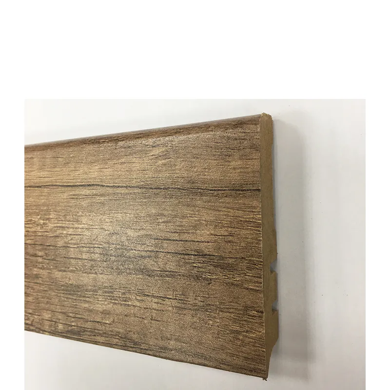 Plinthe Mdf Finition Chêne Cairo Choco 80x15 (1045) - Accueil - Over Parquet
