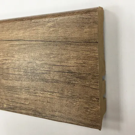 Plinthe Mdf Finition Chêne Cairo Choco 80x15 (1045) - Accueil - Over Parquet