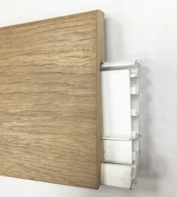 Plinthe électrique - Over Parquet