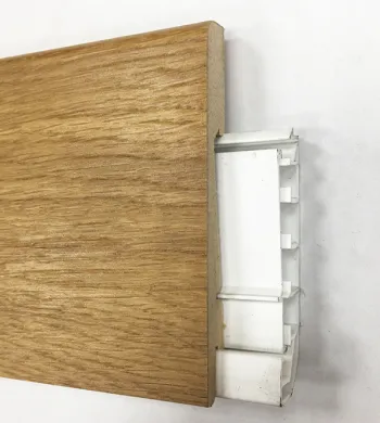 Plinthe électrique - Over Parquet