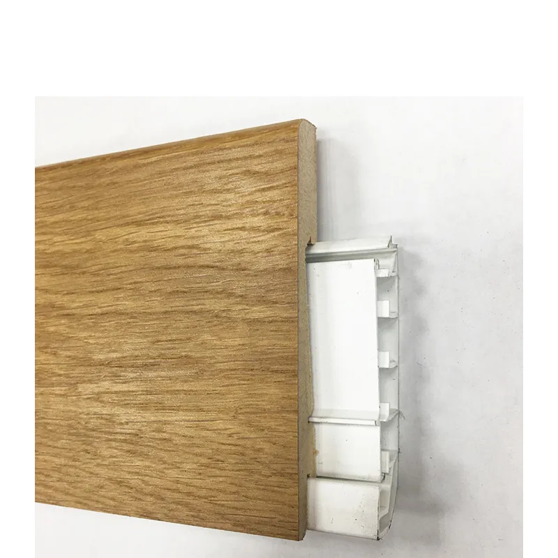 Plinthe Électrique Avec Goulotte Placage Chêne Verni - Accueil - Over Parquet Plinthe Électrique Avec Goulotte Placage Chêne Verni - Accueil - Over Parquet