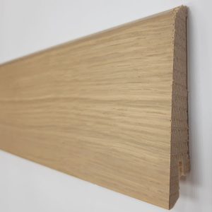 PLINTHE PLAQUEE BOIS CHENE VERNI ASPECT BOIS BRUT/INVISIBLE 80x15X2500 DINACHOC P811  - Certifié PEFC 70%