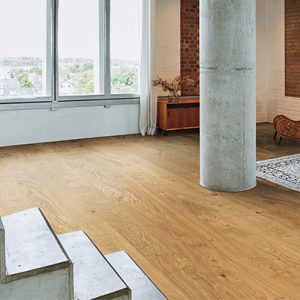 HARO PARQUET 4000 Planche large Maxim 4V Chêne Markant brossé naturaDur Rainure & languette 180x11mm - 5G - Certifié PEFC 70%