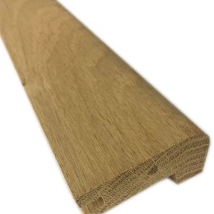 NEZ DE MARCHE chêne MASSIF BRUT 50X22X14 2ML ( POUR PARQUET 14/15mm)