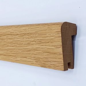 NEZ DE MARCHE chêne MASSIF FINITION VILLAGE VERNI 50X22X14 2ML ( POUR PARQUET 14/15mm)
