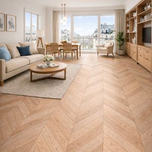 POINT DE HONGRIE BAMBOU ESPRIT CHENE CLAIR