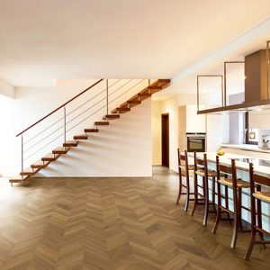 POINT DE HONGRIE CHENE CONTRECOLLE 100%  HUILE APENNINES 240mm x 22/5.5mm x 1450mm
