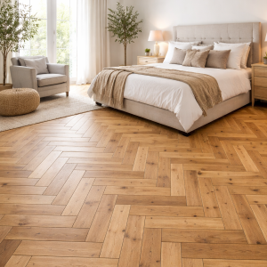 BATON ROMPU CHENE CONTRECOLLE RUSTIQUE VERNI BROSSE PICCADILLY NATUREL 90x15X600mm 4mm de couche d'usure - Certifié FSC 100 %